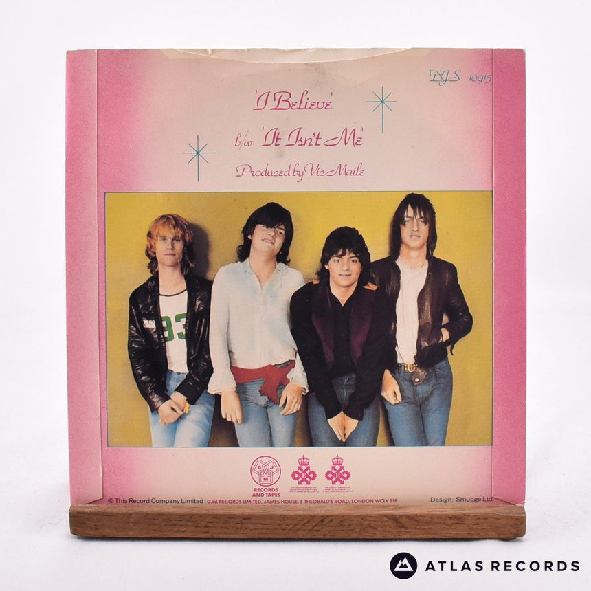 Studio Sweethearts - I Believe - 7" Vinyl Record - VG+/VG+