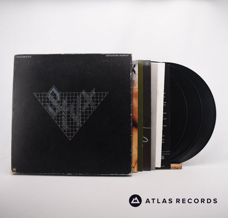Styx A Collection Of Styx 3 x LP Vinyl Record - Front Cover & Record