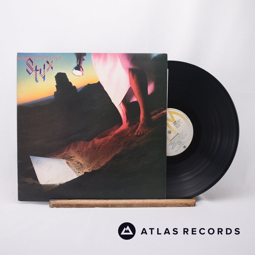 Styx - Cornerstone - Gatefold LP Vinyl Record - EX/EX