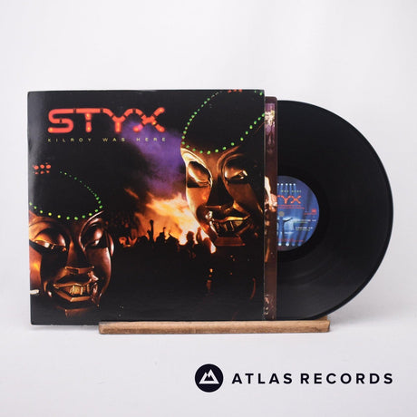 Styx Kilroy Was Here LP Vinyl Record - Front Cover & Record