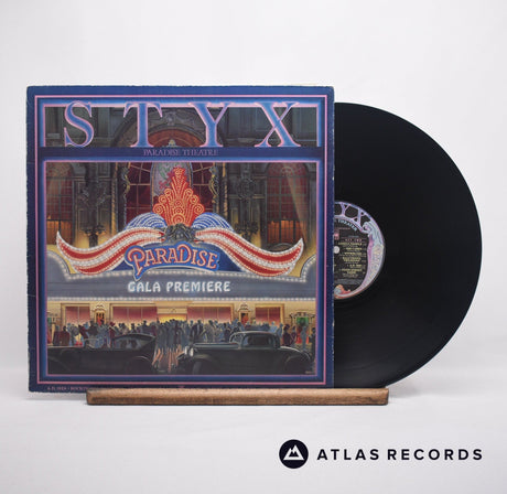 Styx Paradise Theatre LP Vinyl Record - Front Cover & Record