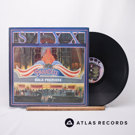Styx Paradise Theatre LP Vinyl Record - Front Cover & Record