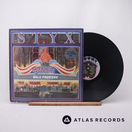 Styx Paradise Theatre LP Vinyl Record - Front Cover & Record