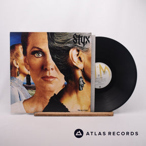 Styx Pieces Of Eight LP Vinyl Record - Front Cover & Record