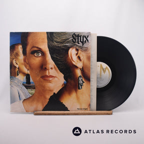 Styx Pieces Of Eight LP Vinyl Record - Front Cover & Record