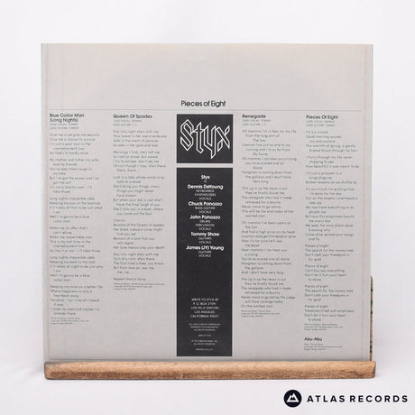 Styx - Pieces Of Eight - Gatefold Us LP Vinyl Record - NM/NM
