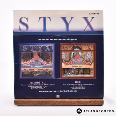 Styx - The Best Of Times - Etched 7" Vinyl Record - VG+/EX