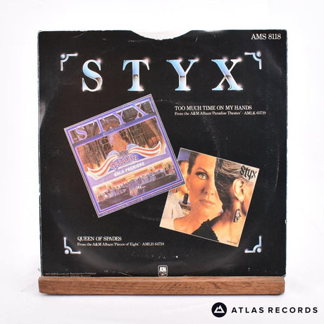 Styx - Too Much Time On My Hands - Purple 7" Vinyl Record - VG+/VG+