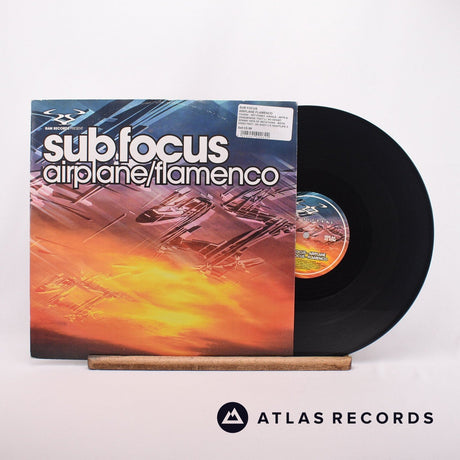 Sub Focus Airplane 12" Vinyl Record - Front Cover & Record