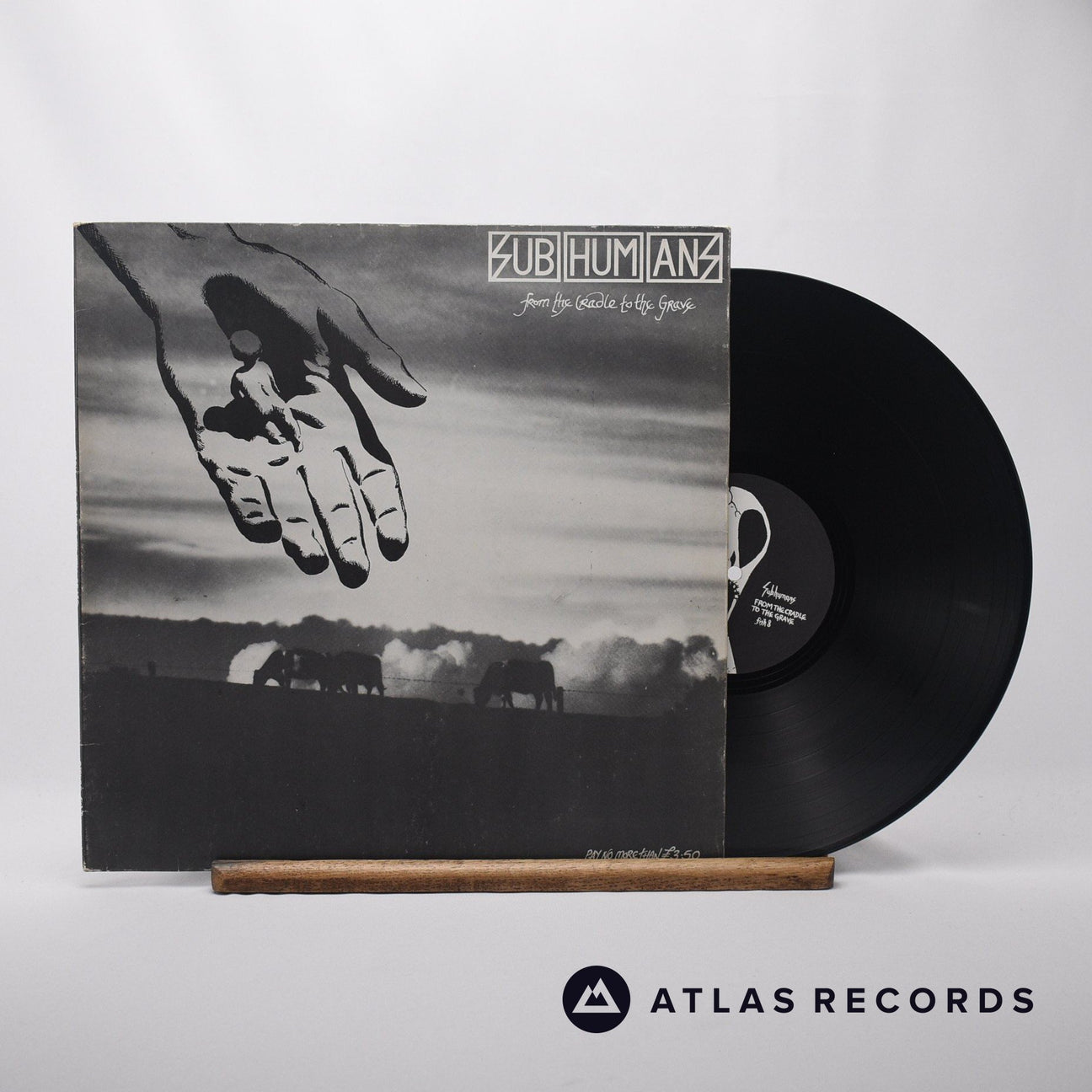 Subhumans From The Cradle To The Grave LP Vinyl Record - Front Cover & Record