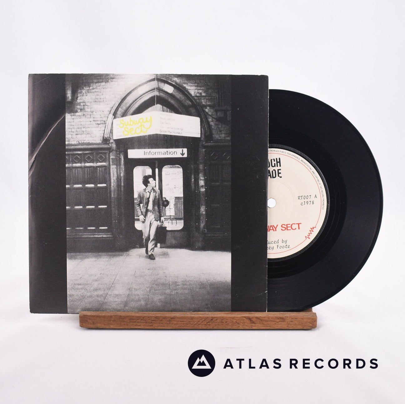 Subway Sect Ambition 7" Vinyl Record - Front Cover & Record