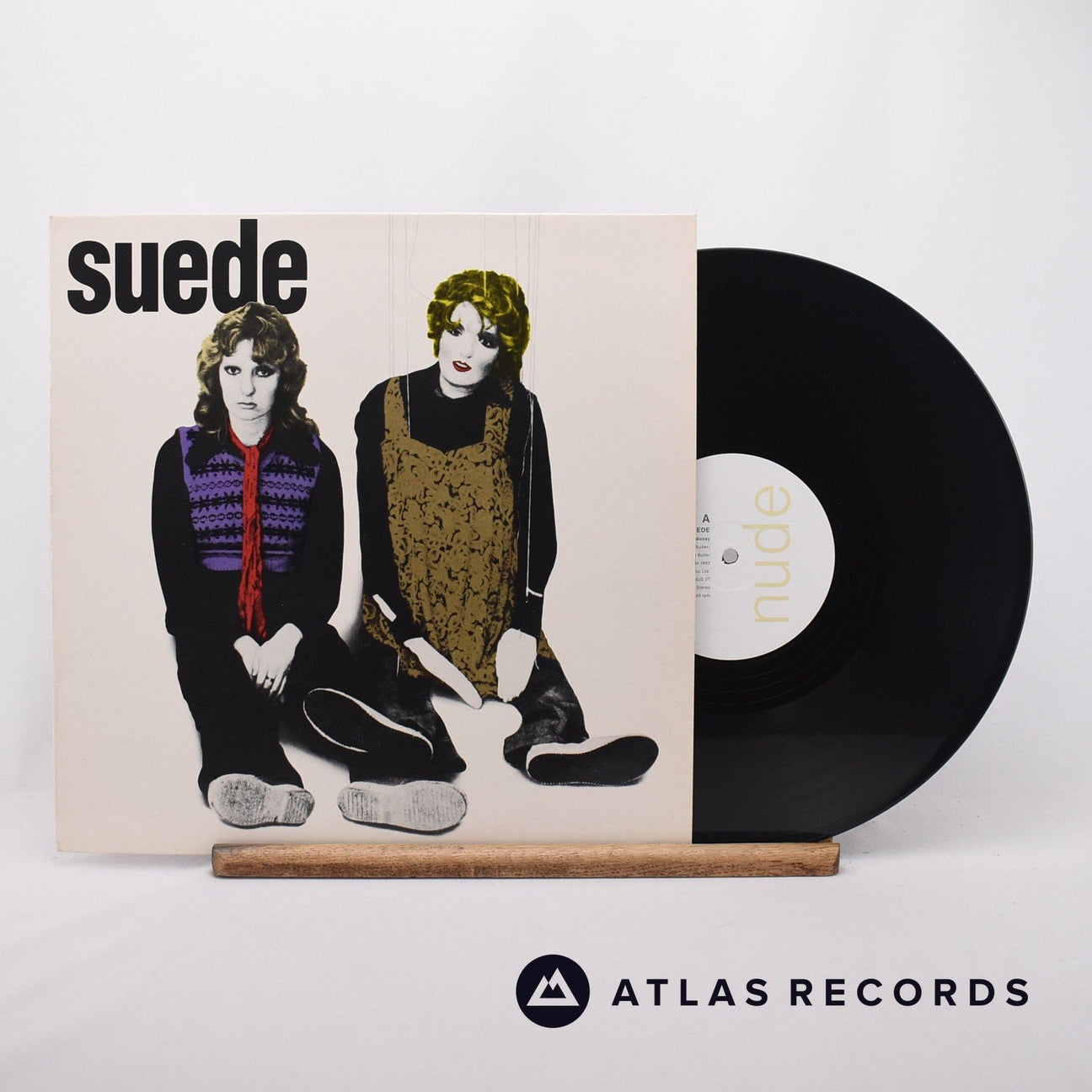 Suede Metal Mickey 12" Vinyl Record - Front Cover & Record