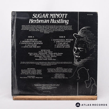 Sugar Minott - Herbman Hustling - LP Vinyl Record - VG+/EX