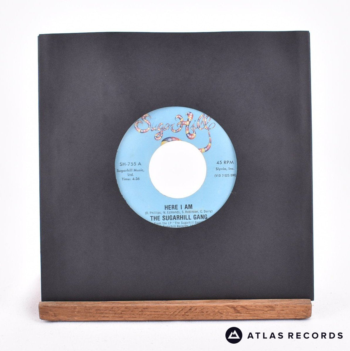 Sugarhill Gang Here I Am 7" Vinyl Record - In Sleeve