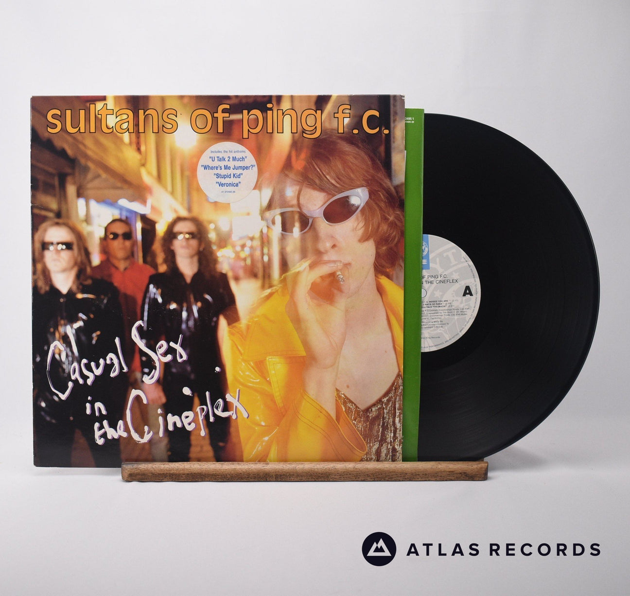 Sultans Of Ping F.C. Casual Sex In The Cineplex LP Vinyl Record - Front Cover & Record