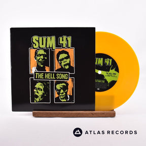Sum 41 The Hell Song 7" Vinyl Record - Front Cover & Record