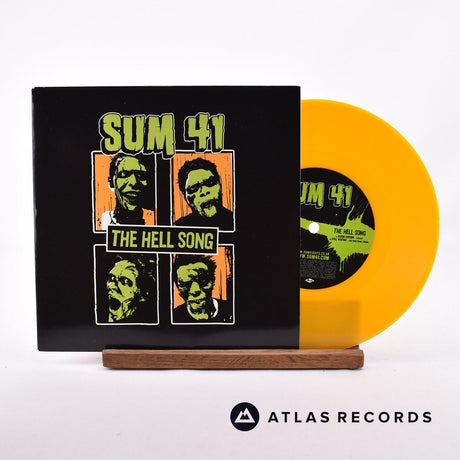 Sum 41 The Hell Song 7" Vinyl Record - Front Cover & Record