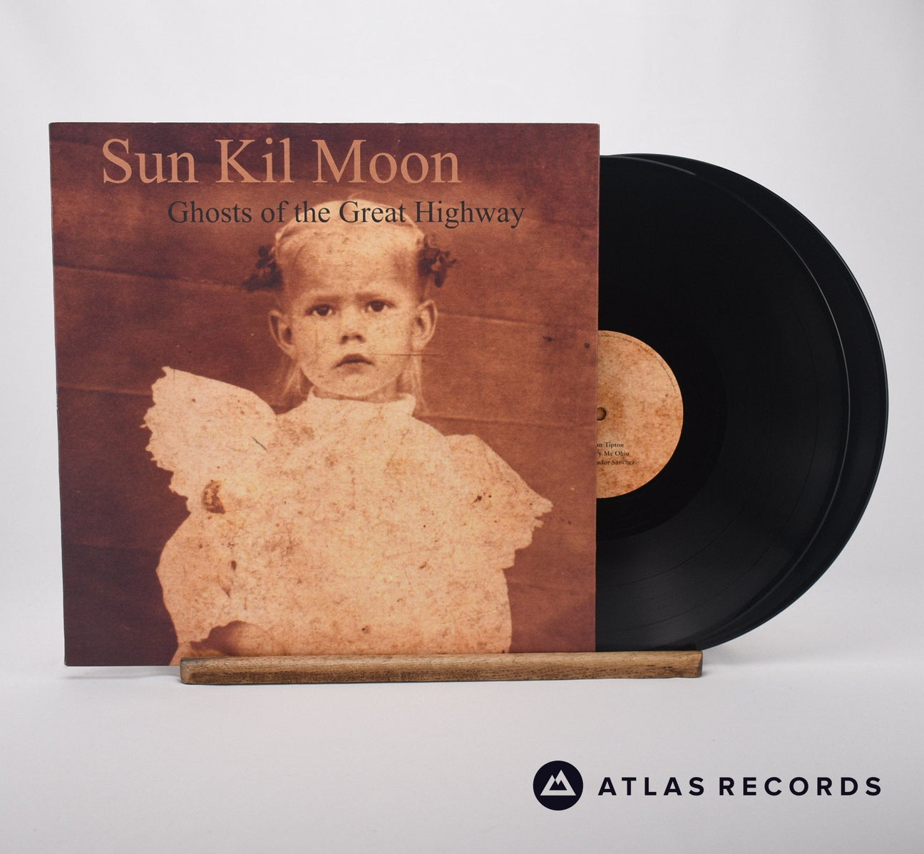 Sun Kil Moon Ghosts Of The Great Highway Double LP Vinyl Record - Front Cover & Record