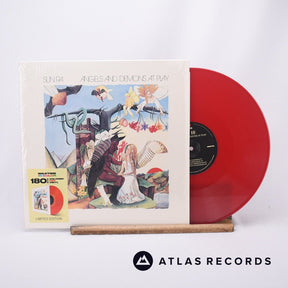 Sun Ra Angels And Demons At Play LP Vinyl Record - Front Cover & Record