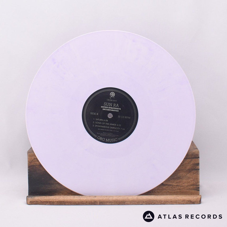 Sun Ra - Outer Spaceways Incorporated - White & Purple LP Vinyl Record - NM/NM