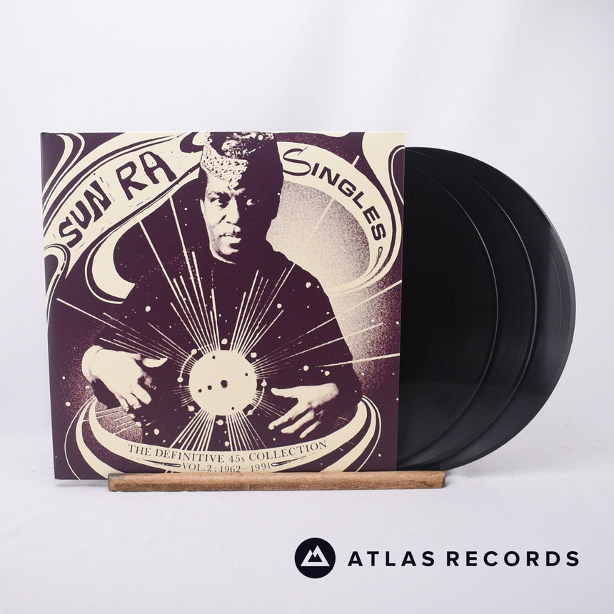 Sun Ra Singles Volume 2 3 x LP Vinyl Record - Front Cover & Record