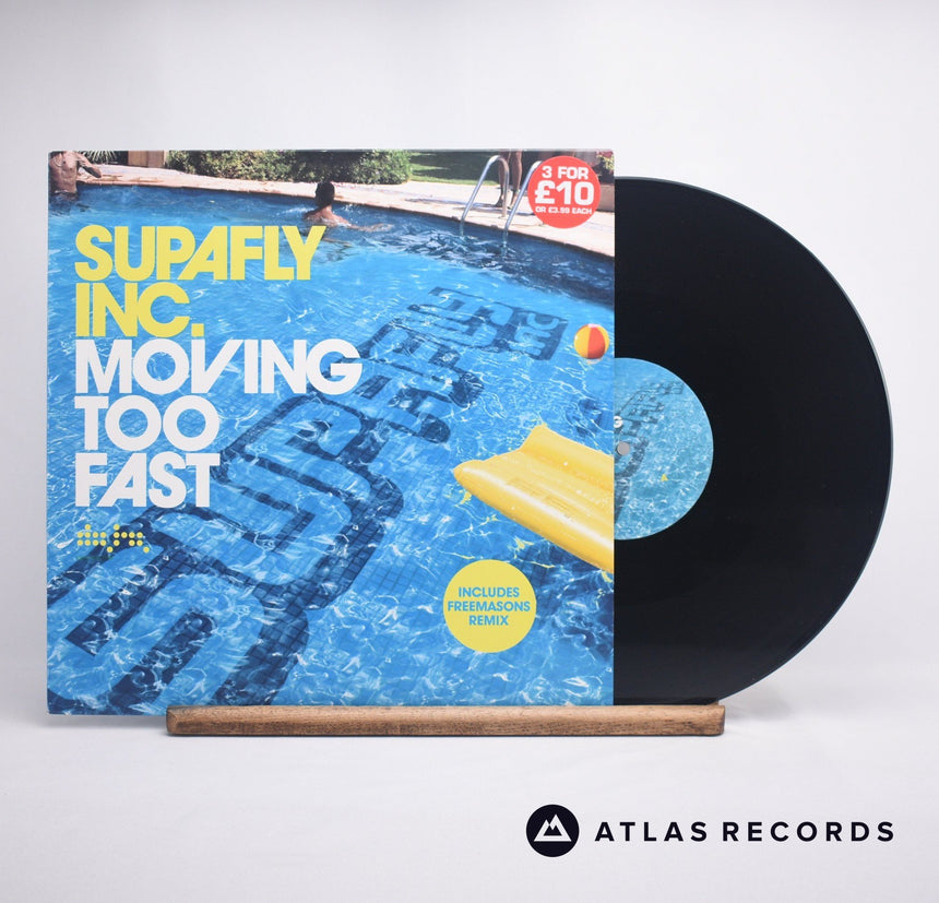 Supafly Moving Too Fast 12" Vinyl Record - Front Cover & Record