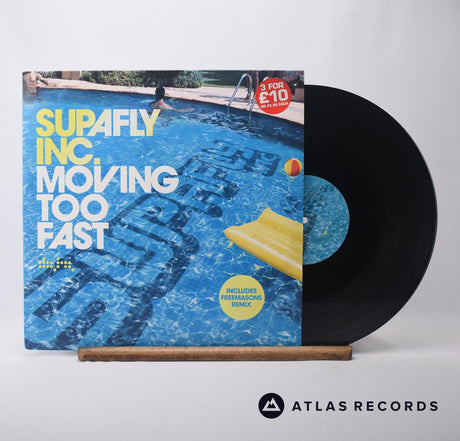 Supafly Moving Too Fast 12" Vinyl Record - Front Cover & Record