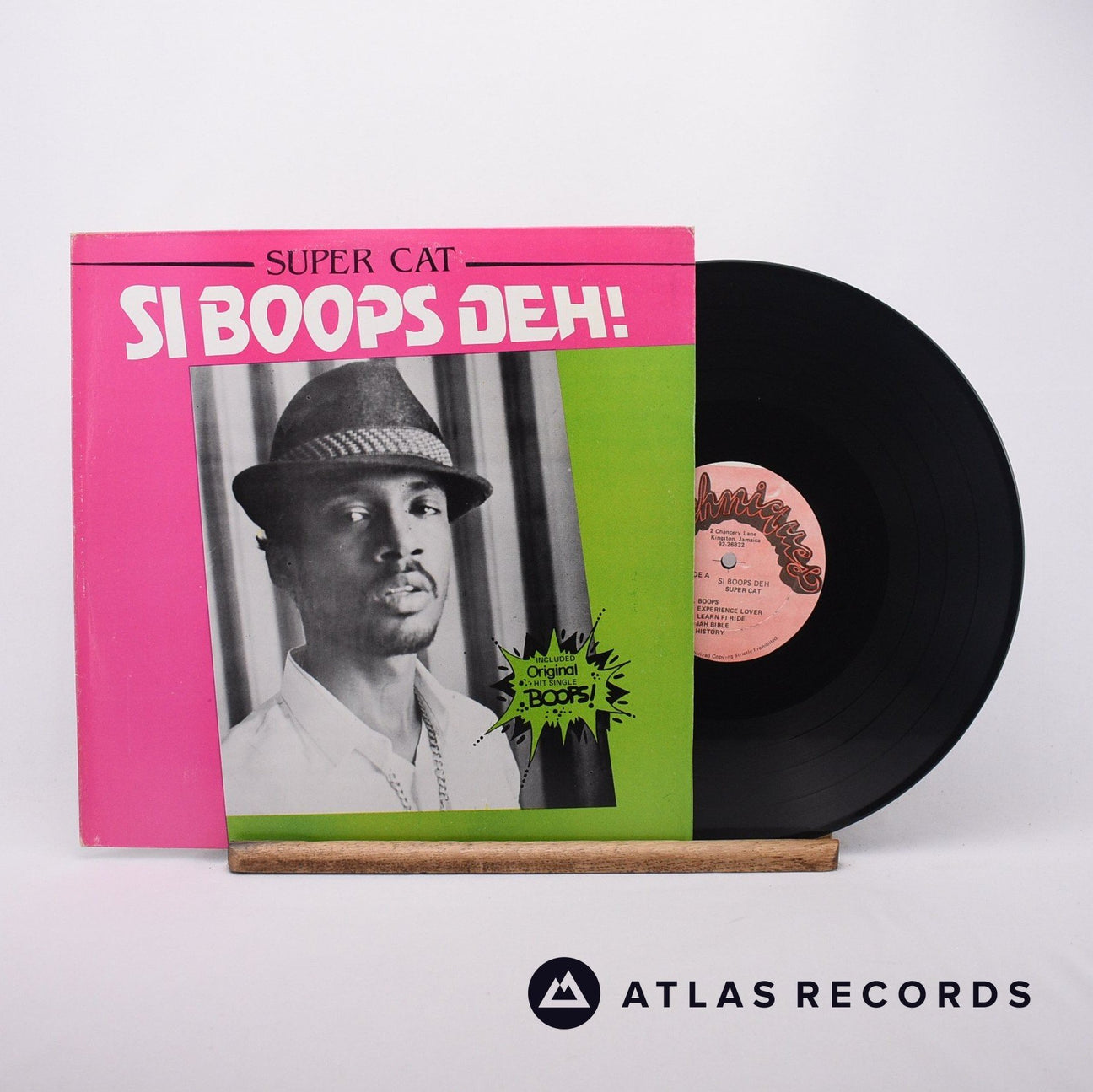 Super Cat Si Boops Deh LP Vinyl Record - Front Cover & Record