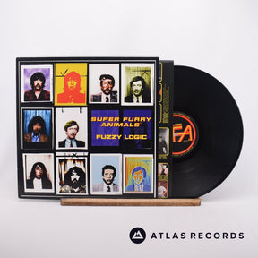 Super Furry Animals Fuzzy Logic LP Vinyl Record - Front Cover & Record