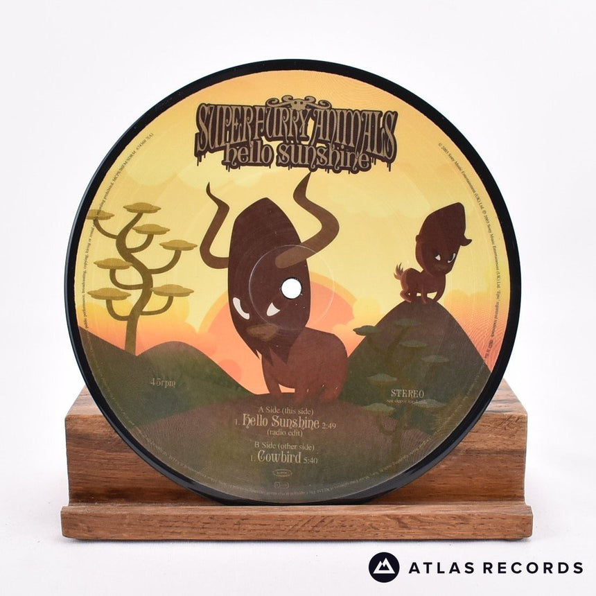 Super Furry Animals - Hello Sunshine - Limited Edition 7" Vinyl Record - NM/VG+