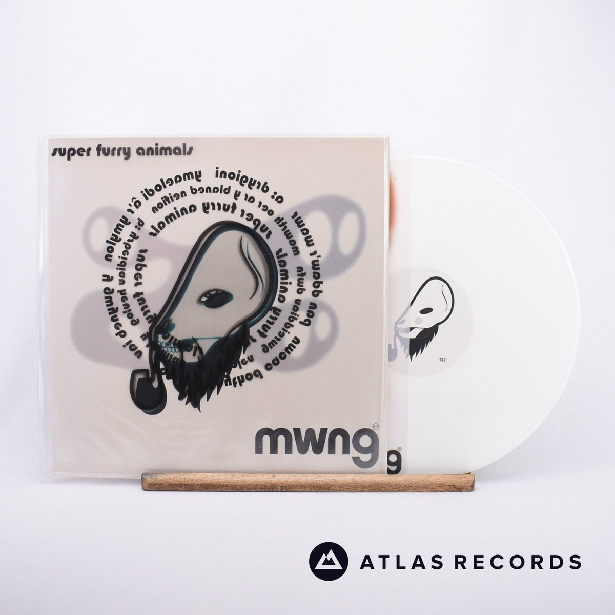 Super Furry Animals Mwng LP Vinyl Record - Front Cover & Record
