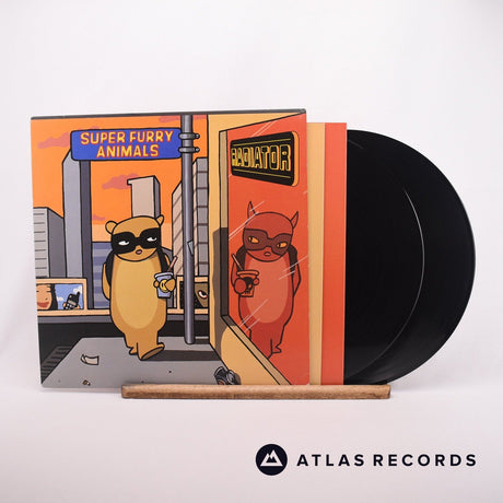 Super Furry Animals Radiator 2 x LP Vinyl Record - Front Cover & Record