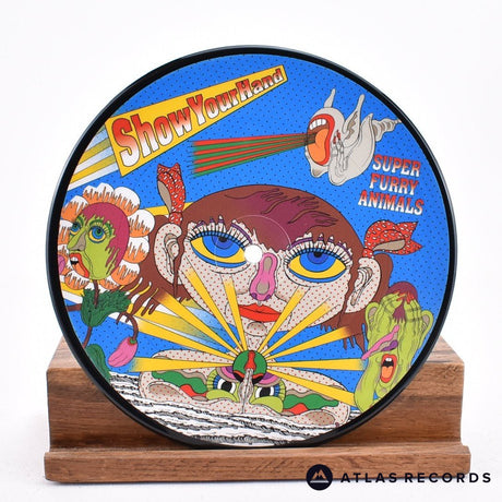 Super Furry Animals - Show Your Hand - Picture Disc 7" Vinyl Record - VG+/EX