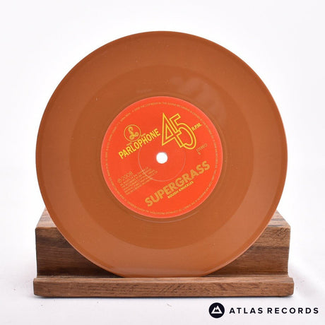 Supergrass - Bad Blood - Brown Limited Edition 7" Vinyl Record - NM/NM