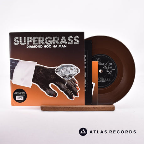 Supergrass Diamond Hoo Ha Man 7" Vinyl Record - Front Cover & Record
