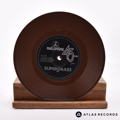 Supergrass - Diamond Hoo Ha Man - Brown 7" Vinyl Record - EX/NM