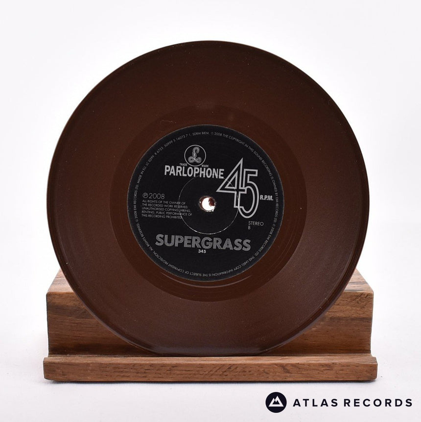 Supergrass - Diamond Hoo Ha Man - Brown 7" Vinyl Record - EX/NM