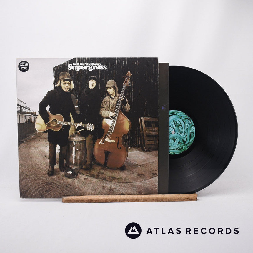 Supergrass In It For The Money LP Vinyl Record - Front Cover & Record