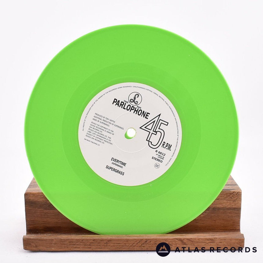 Supergrass - Rush Hour Soul - Green Insert 7" Vinyl Record - NM/NM