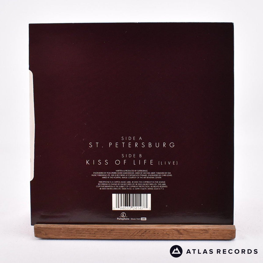 Supergrass - St. Petersburg - Red Limited Edition 7" Vinyl Record - NM/NM