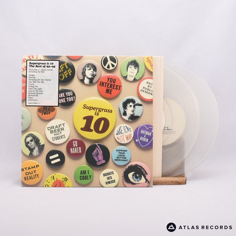Supergrass Supergrass Is 10 - The Best Of 94-04  Vinyl Record - Front Cover & Record