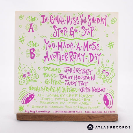 Superkools - I'm Gonna Miss You Someday - Green 7" Vinyl Record - EX/EX