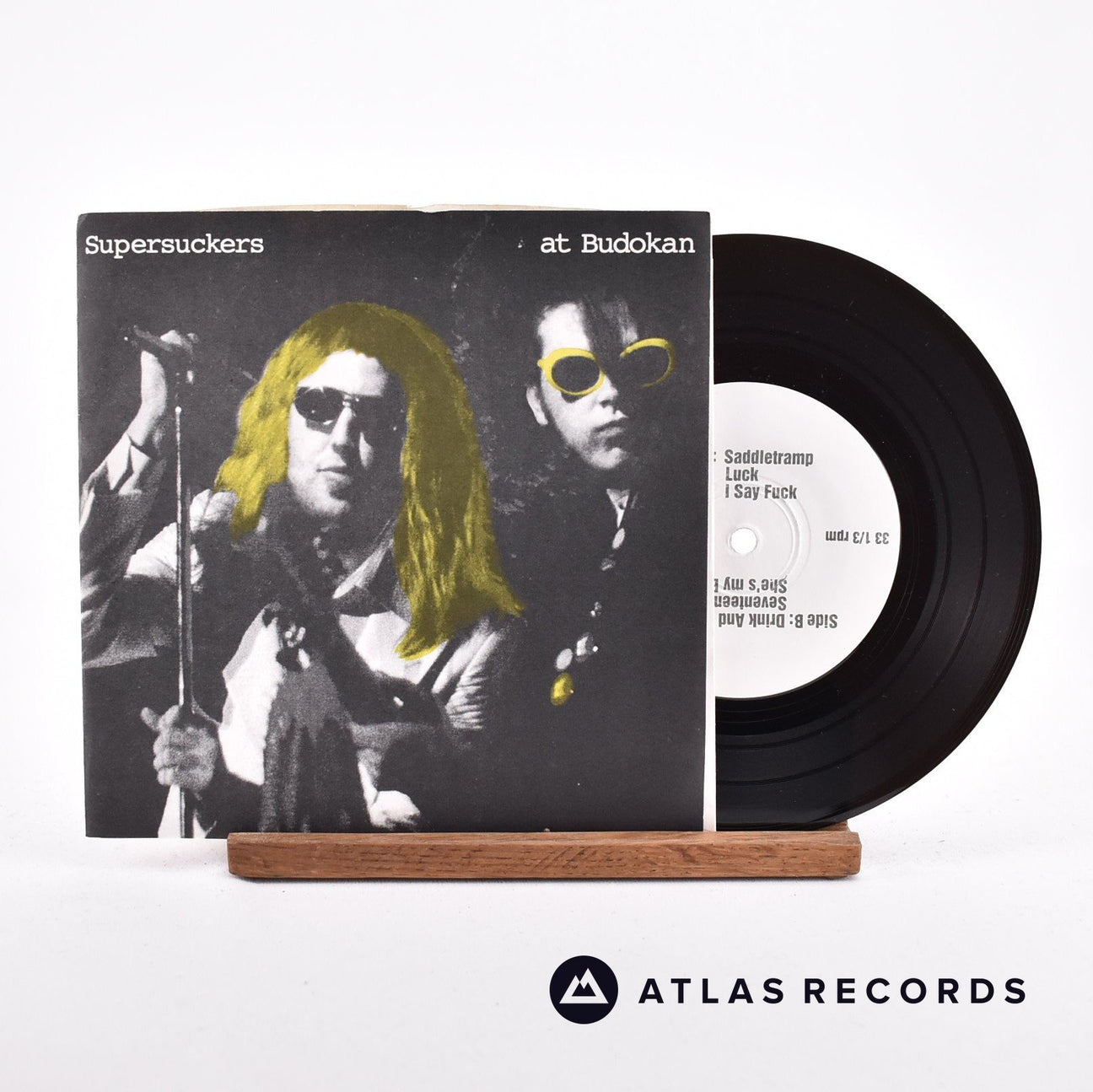 Supersuckers At Budokan 7" Vinyl Record - Front Cover & Record