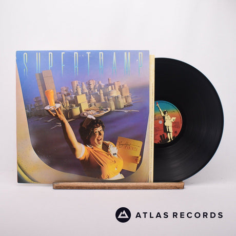 Supertramp Breakfast In America LP Vinyl Record - Front Cover & Record