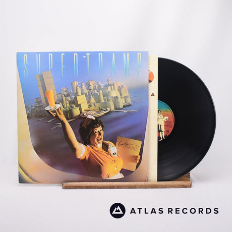 Supertramp Breakfast In America LP Vinyl Record - Front Cover & Record