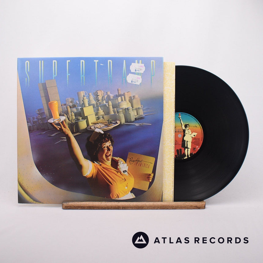 Supertramp Breakfast In America LP Vinyl Record - Front Cover & Record