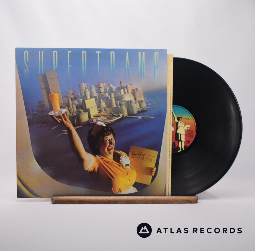 Supertramp Breakfast In America LP Vinyl Record - Front Cover & Record