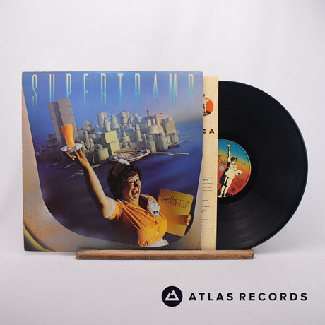 Supertramp Breakfast In America LP Vinyl Record - Front Cover & Record