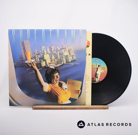 Supertramp Breakfast In America LP Vinyl Record - Front Cover & Record