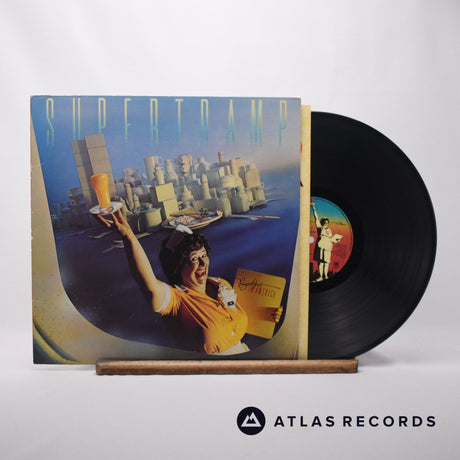 Supertramp Breakfast In America LP Vinyl Record - Front Cover & Record